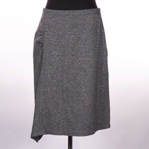 Banana Republic Asymmetrical Grey Skirt